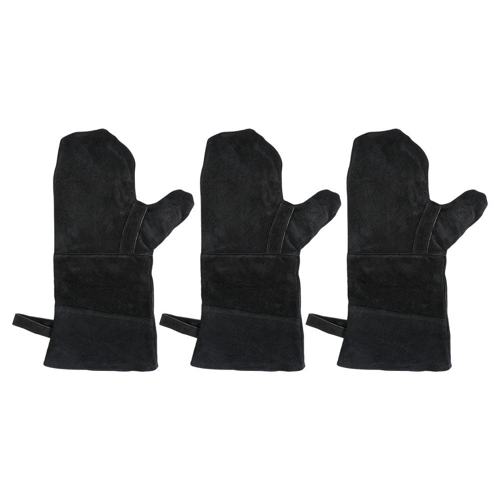 ถุงมือกันความร้อนสีดำ 3 ชิ้น ด - Heat Resistant Glove บทวิจารณ์และราคา