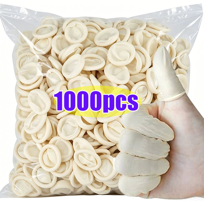 ถุงนิ้วแบบใช้แล้วทิ้งสีขาว 100 - Latex Disposable Glove บทวิจารณ์และราคา
