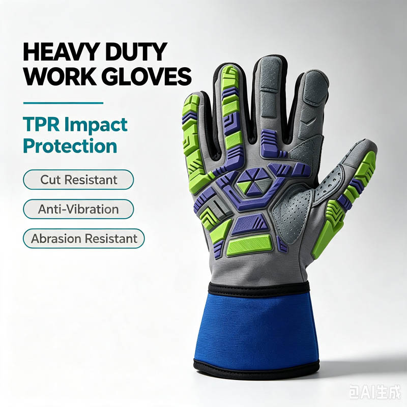 ถุงมือนิรภัยสําหรับงานหนัก, ทน - Work Glove Impact บทวิจารณ์และราคา